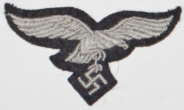 Luftwaffe 2nd Pattern NCO/EM Metal Visor Hat Eagle