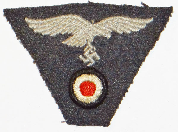 Luftwaffe M43 Cloth Trapezoid Field Cap Insignia