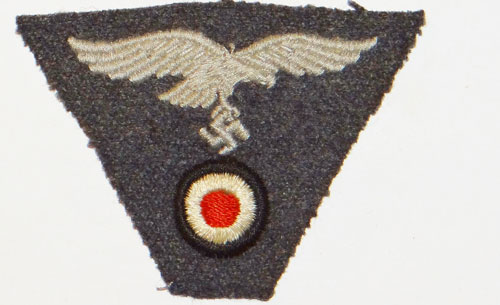 Luftwaffe M43 Cloth Trapezoid Field Cap Insignia