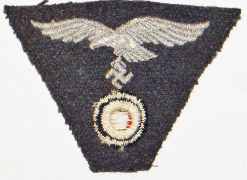 Luftwaffe M43 Cloth Trapezoid Field Cap Insignia
