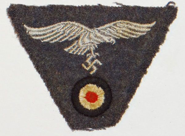 Luftwaffe M43 Cloth Trapezoid Field Cap Insignia