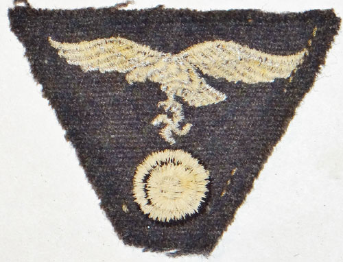 Luftwaffe M43 Cloth Trapezoid Field Cap Insignia