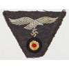 Luftwaffe M43 Cloth Trapezoid Field Cap Insignia