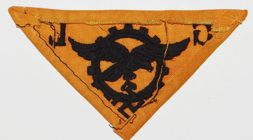 Luftwaffe Civilian Technician Cloth Insignia