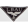 Luftwaffe "BAU-L" Civilian Construction Personnel Cloth Insignia