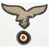 Luftwaffe Cloth Field Cap Insignia SET