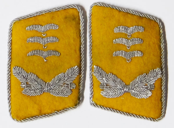 Luftwaffe Hauptmann of Flight & Paratroops Collar Tabs