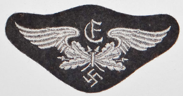 Luftwaffe Rangefinder Flak Personnel Specialty Badge