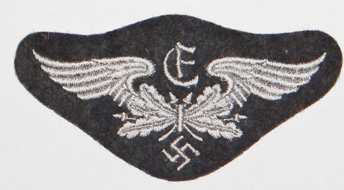 Luftwaffe Rangefinder Flak Personnel Specialty Badge