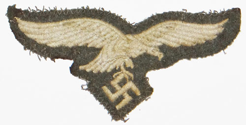 Grey Green Backed Luftwaffe Breast Eagle