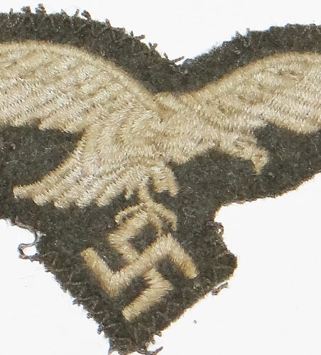 Grey Green Backed Luftwaffe Breast Eagle