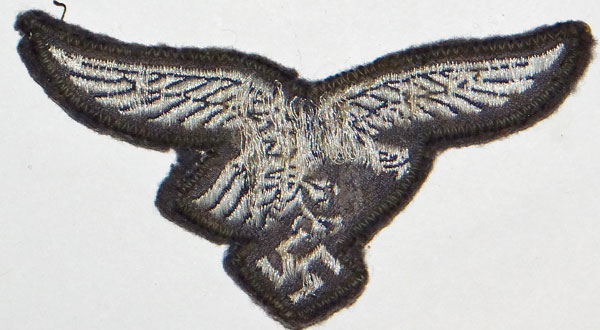 Silver Flat Wire 1st Pattern Luftwaffe Breast Eagle