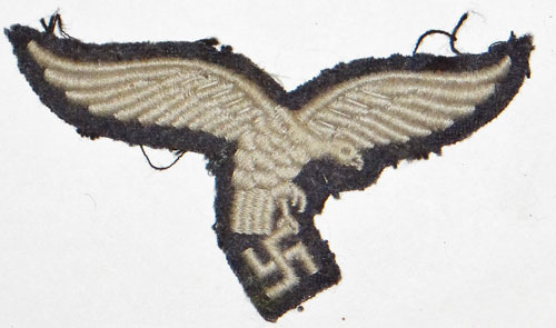 Early 1st Pattern Drop Tail Luftwaffe NCO/EM Breast Eagle