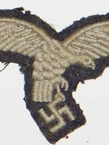Early 1st Pattern Drop Tail Luftwaffe NCO/EM Breast Eagle