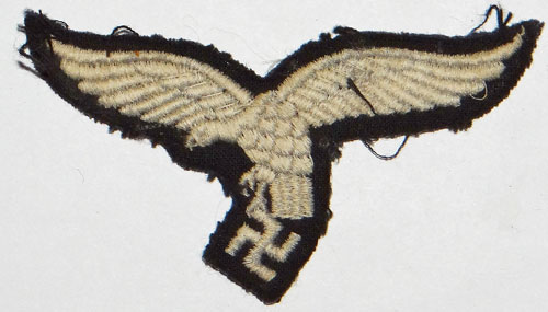 Early 1st Pattern Drop Tail Luftwaffe NCO/EM Breast Eagle