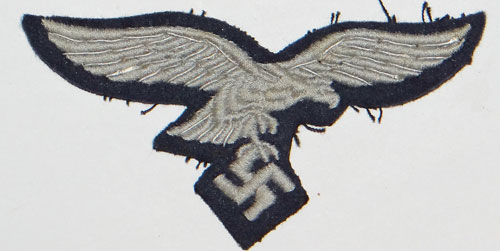 Luftwaffe Breast Eagle with Bullion Wire High Lights