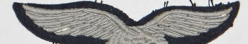 Luftwaffe Breast Eagle with Bullion Wire High Lights