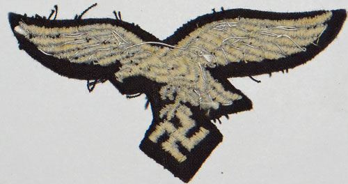 Luftwaffe Breast Eagle with Bullion Wire High Lights