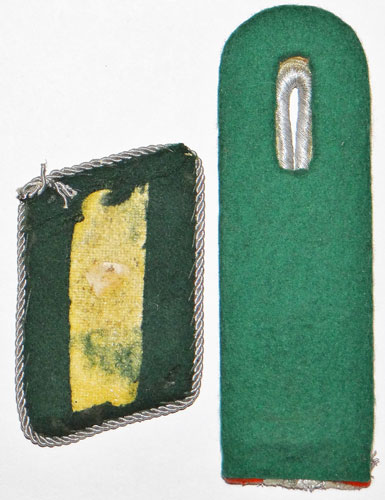 Luftwaffe Officials Leutnant Rank Tab & Shoulder Board SET