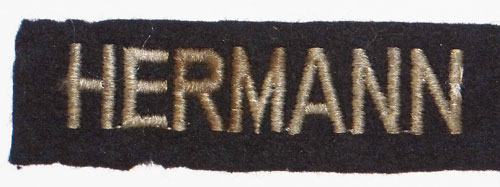 Luftwaffe "HERMANN GORING" Cuff Tittle
