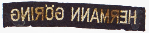 Luftwaffe "HERMANN GORING" Cuff Tittle