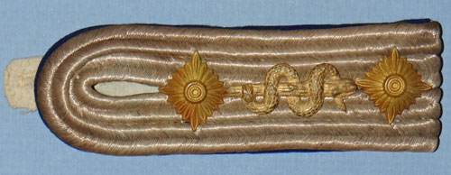 Luftwaffe Hauptmann of Medical Troops Shoulder Board