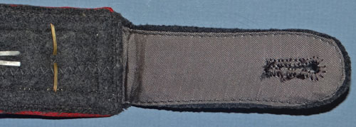 Luftwaffe 5th Flak Regt. Oberfeldwebel Shoulder Board