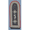 Luftwaffe 5th Flak Regt. Oberfeldwebel Shoulder Board