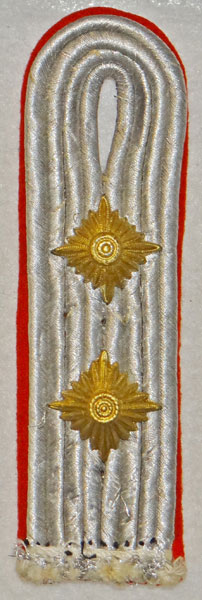 Luftwaffe Hauptmann of Flak Troops Shoulder Board