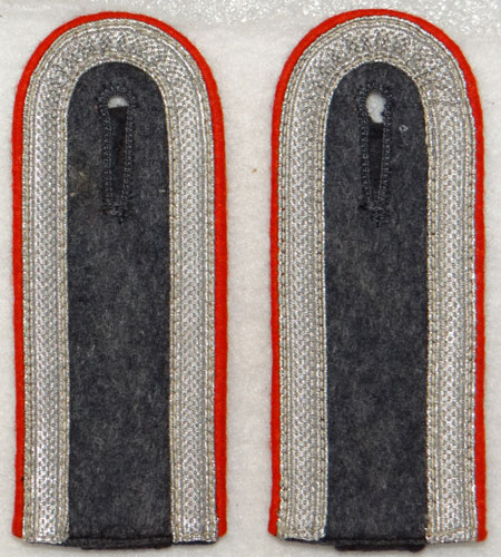 Luftwaffe Unteroffizier of Flak Troops Shoulder Boards