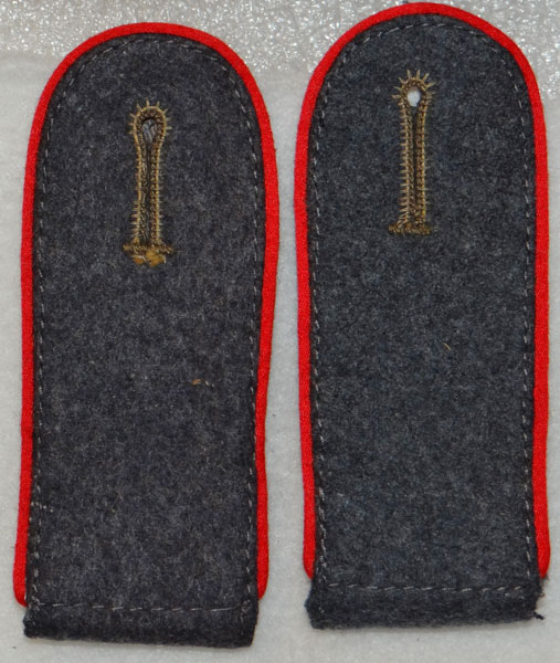 Luftwaffe Enlisted Flak Troops Shoulder Boards