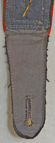 Luftwaffe Feldwebel of Flak Troops Shoulder Board