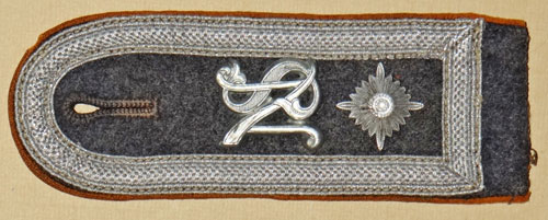 Luftwaffe Feldwebel of "Air Signal School" Shoulder Board