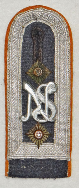Luftwaffe Oberfeldwebel of "Air Signal School" Shoulder Board