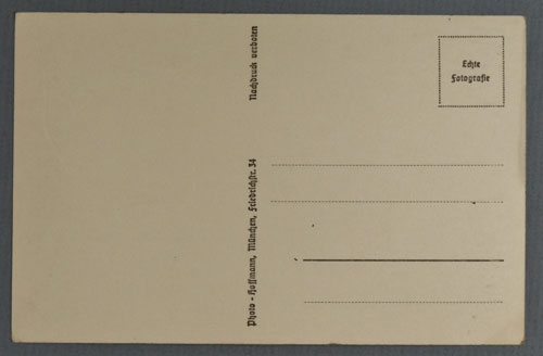 Luftwaffe Oak Leaf & Swords Knight Cross Winner Major IHLEFELD Postcard