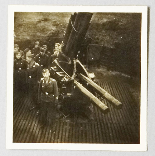 Luftwaffe FLAK Gun & Crew Photos