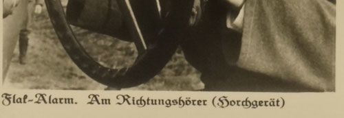 Luftwaffe FLAK "ALARM" Postcard