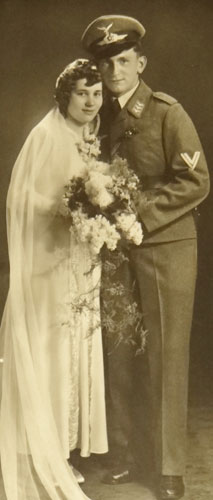 Luftwaffe Member Wedding Photo