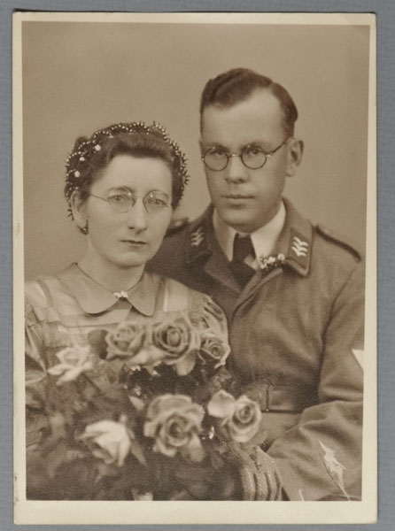 Luftwaffe Flak Gun Crew Member Photo