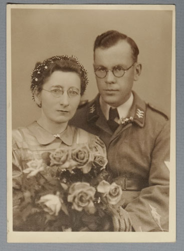 Luftwaffe Flak Gun Crew Member Photo