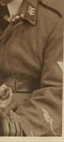 Luftwaffe Flak Gun Crew Member Photo