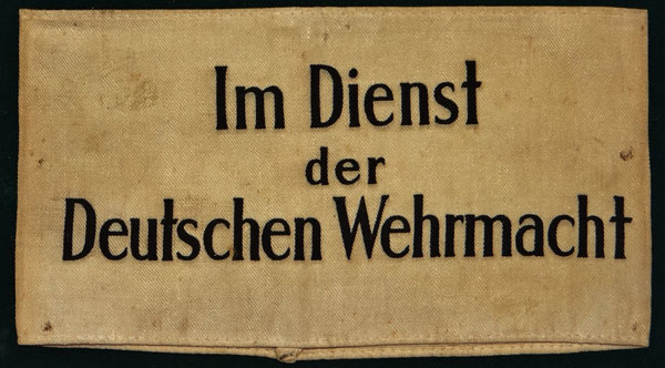 Im Dienst der Deutschen Wehrmacht Armband