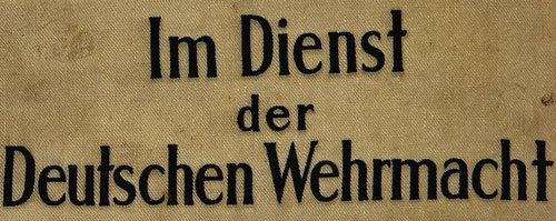 Im Dienst der Deutschen Wehrmacht Armband