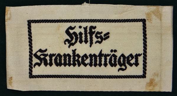 Military Medical "Stretcher Bearers" Armband