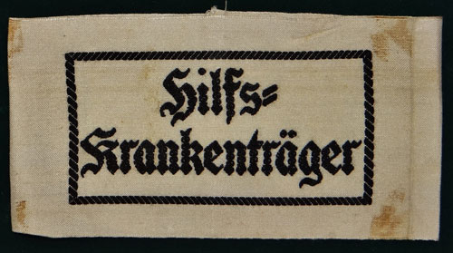 Military Medical "Stretcher Bearers" Armband