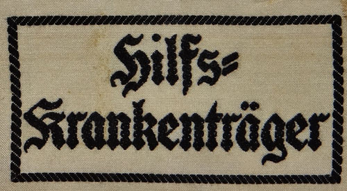 Military Medical "Stretcher Bearers" Armband