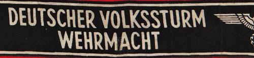 Volkssturm Armband