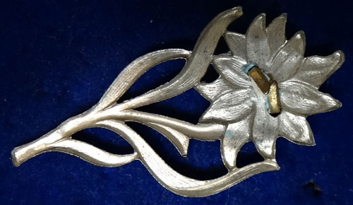 SA/NSKK RZM Marked Metal Cap Edelweiss