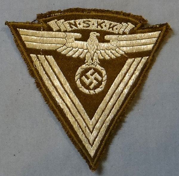 NSKK Sleeve Eagle with "Old Fighters" Chevron
