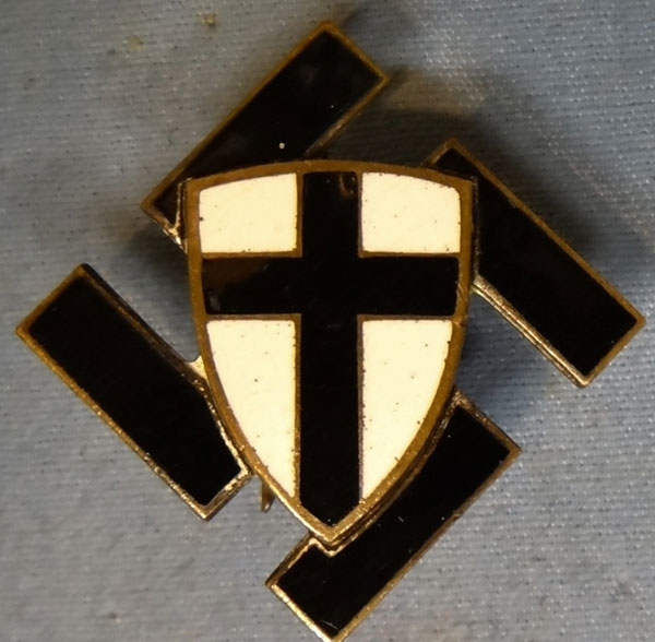 RAD Tradition Enamel Cap Badge